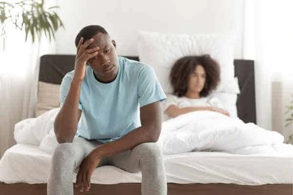Man upset about ED symptoms Staffordshire