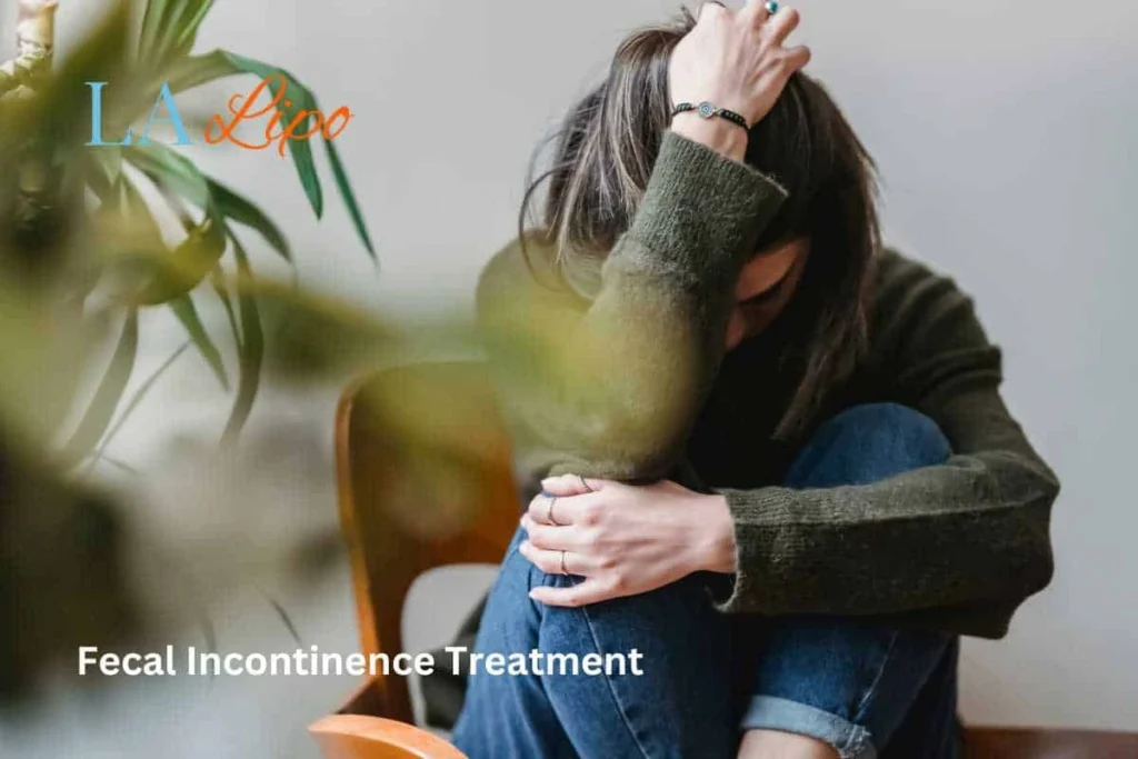 woman worried about fecal incontinence diet Staffordshire