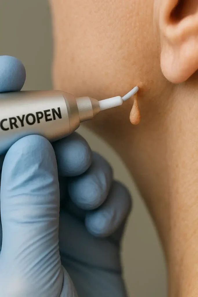 Cryopen for skin tags removal Staffordshire speak to our team today!