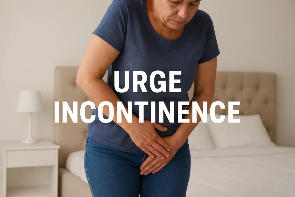how to manage urge incontinence Staffordshire symptoms