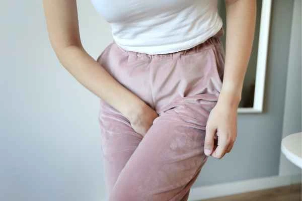 woman struggling with urine incontinence Staffordshire